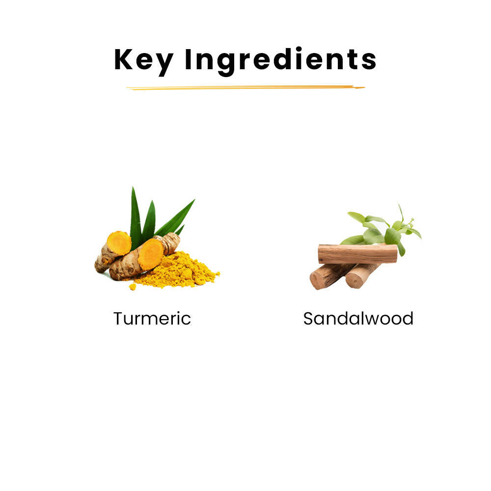 Tru Hair & Skin Turmeric & Sandalwood De-Tan Face Pack  Grab2Buy Tru Hair & Skin Grab2Buy