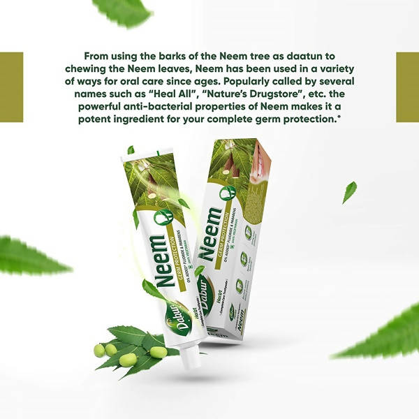 Dabur Herb'l Neem Germ Protection Complete Care Toothpaste 