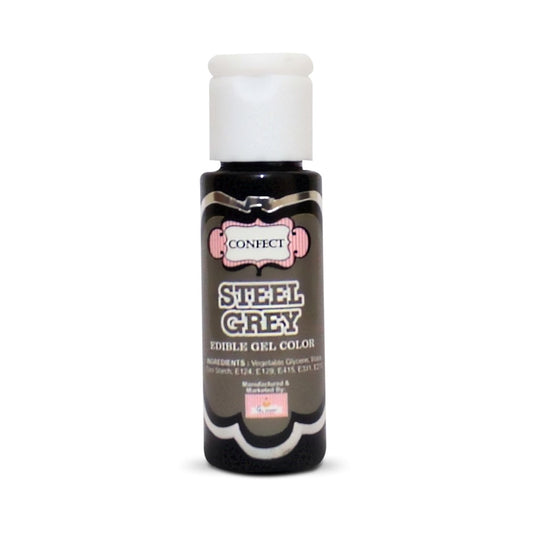 Confect Steel Grey | Edible Gel Color