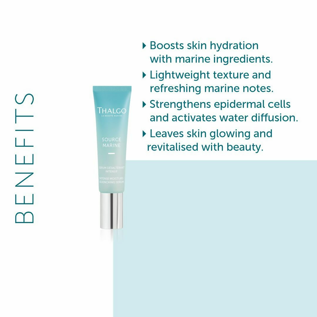 Thalgo Intense Moisture Quenching Serum - Deeply Hydrating Gel Serum  Grab2Buy Thalgo Grab2Buy