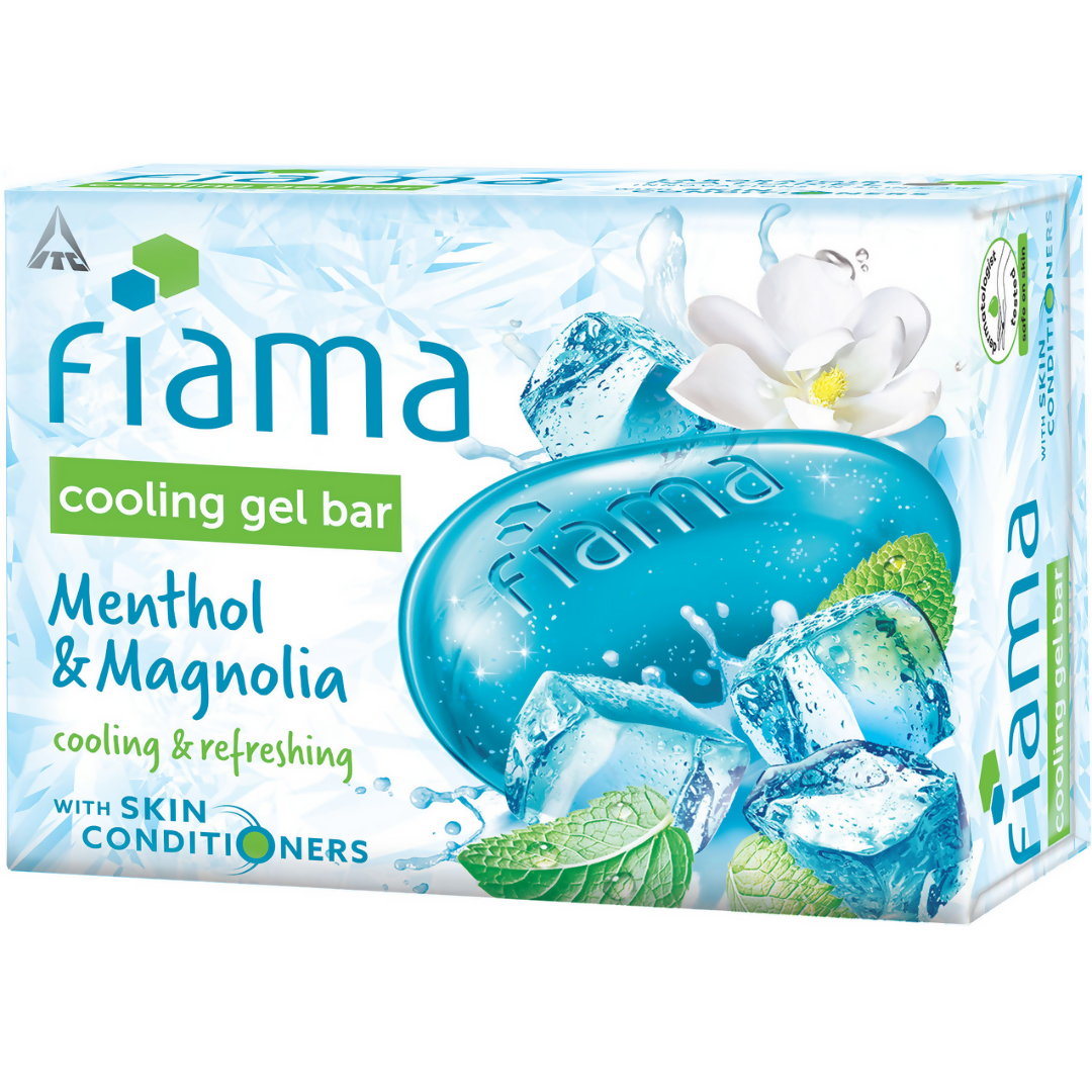 Fiama Menthol & Magnolia Cooling Gel Bar 