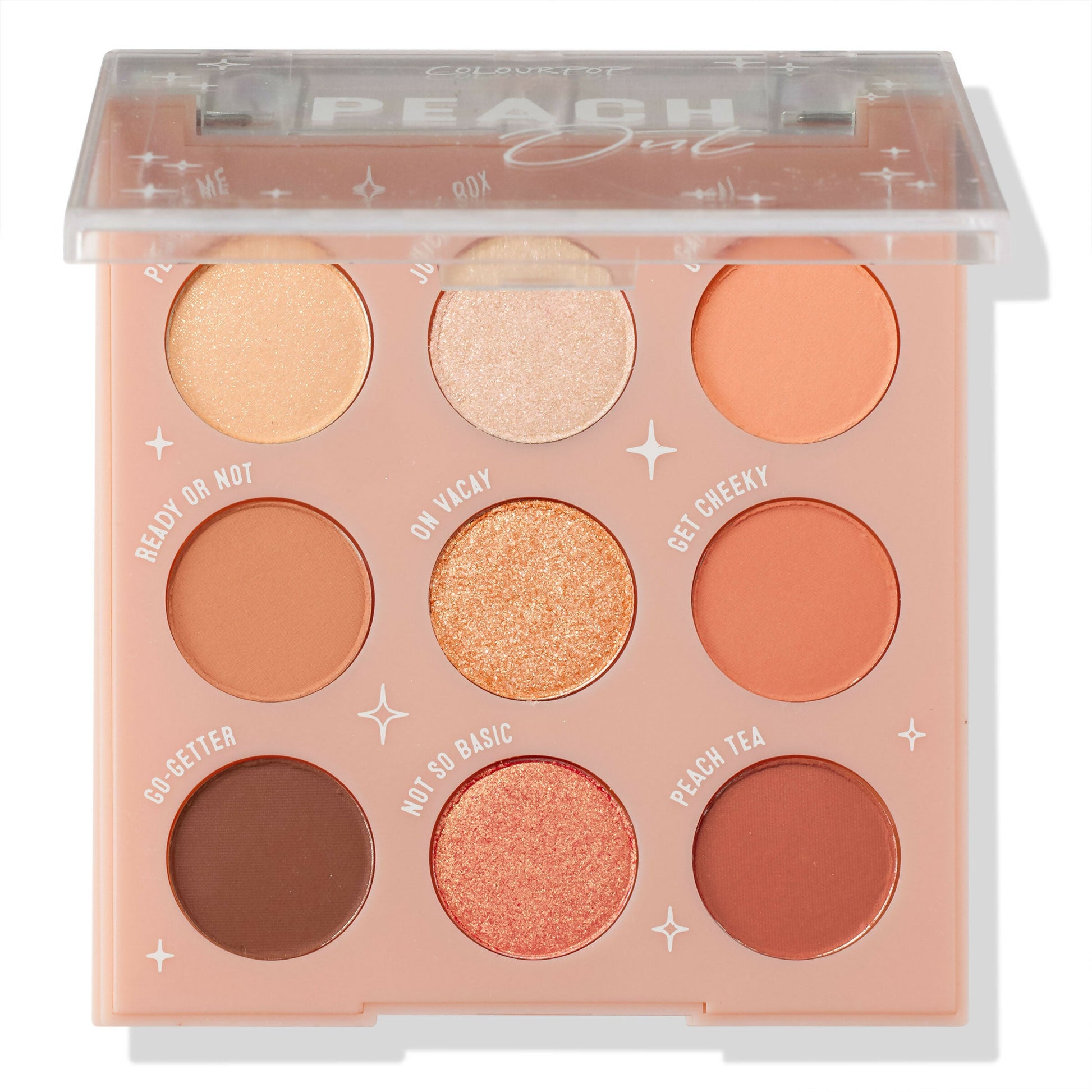 ColourPop 9pan Pressed Powder Palette - Peach Out