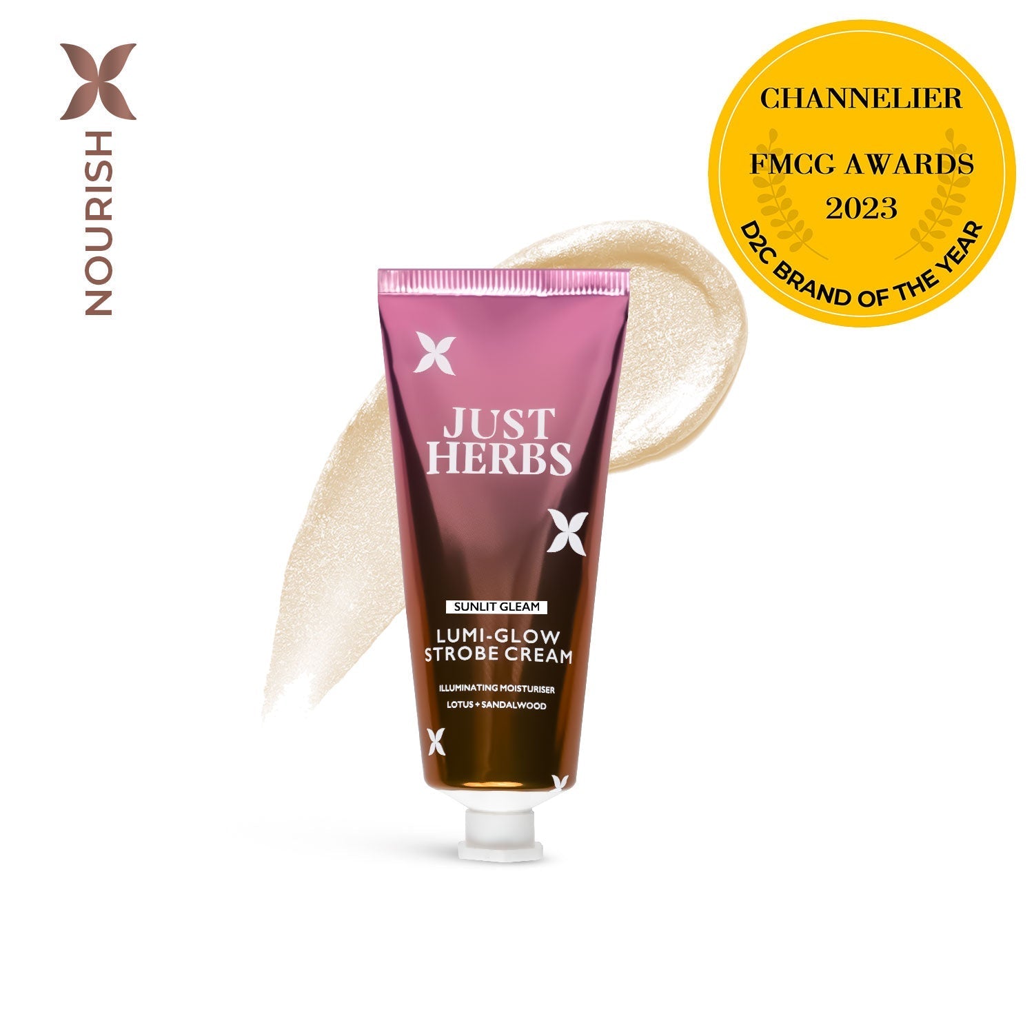 Lumi-glow Strobe Cream with Lotus and Sandalwood 