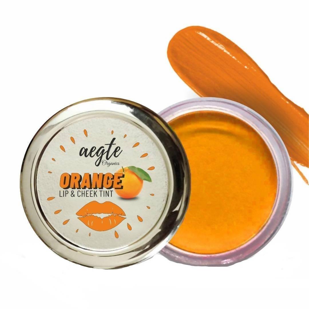 Aegte Organics Orange Peel Lip & Cheek Tint Balm | Grab2Buy