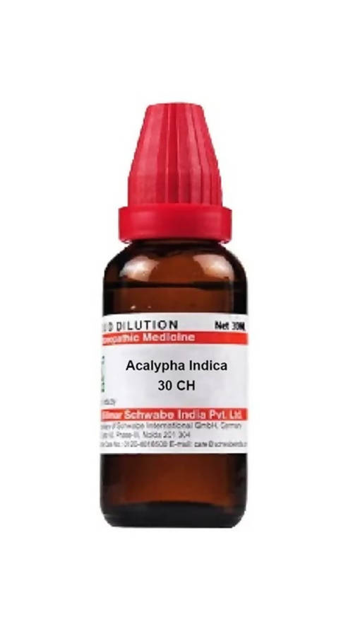 Dr. Willmar Schwabe India Acalypha Indica Dilution 