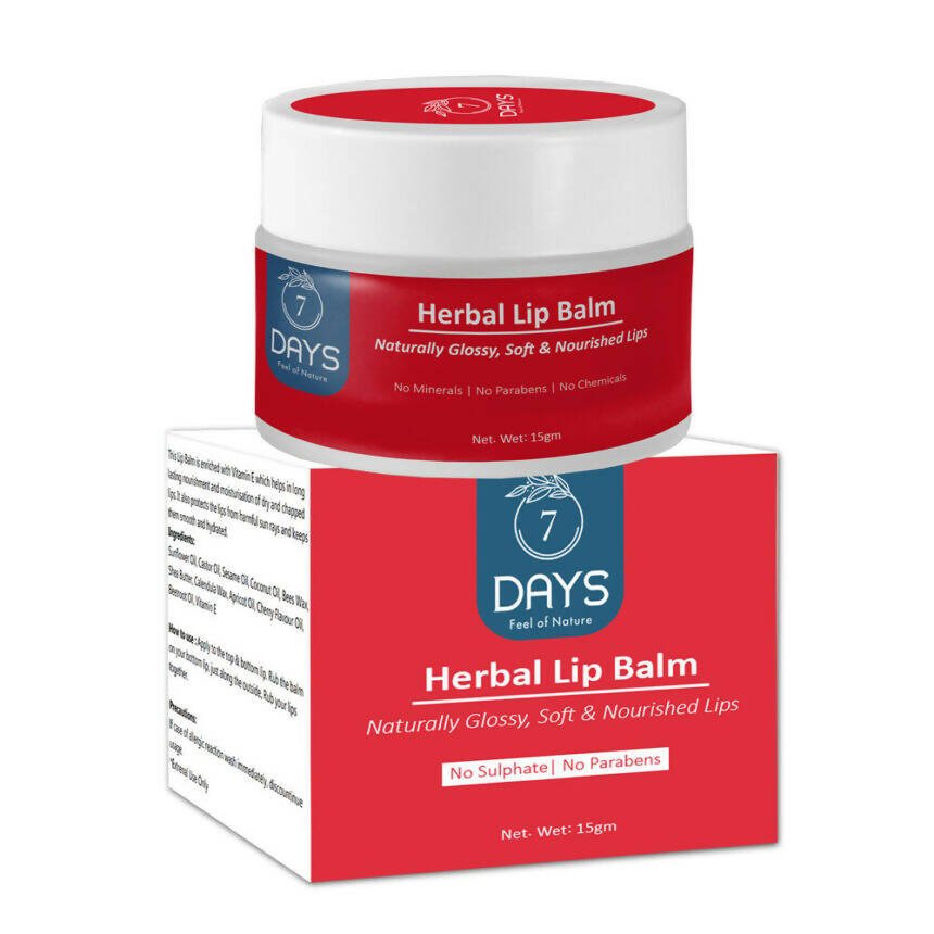 7 DAYS Herbal Lip Balm 