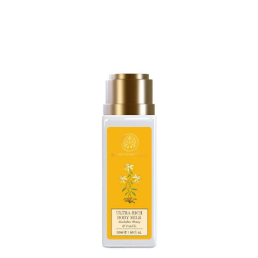 Forest Essentials Ultra-Rich Body Milk Mashobra Honey & Vanilla - Distacart