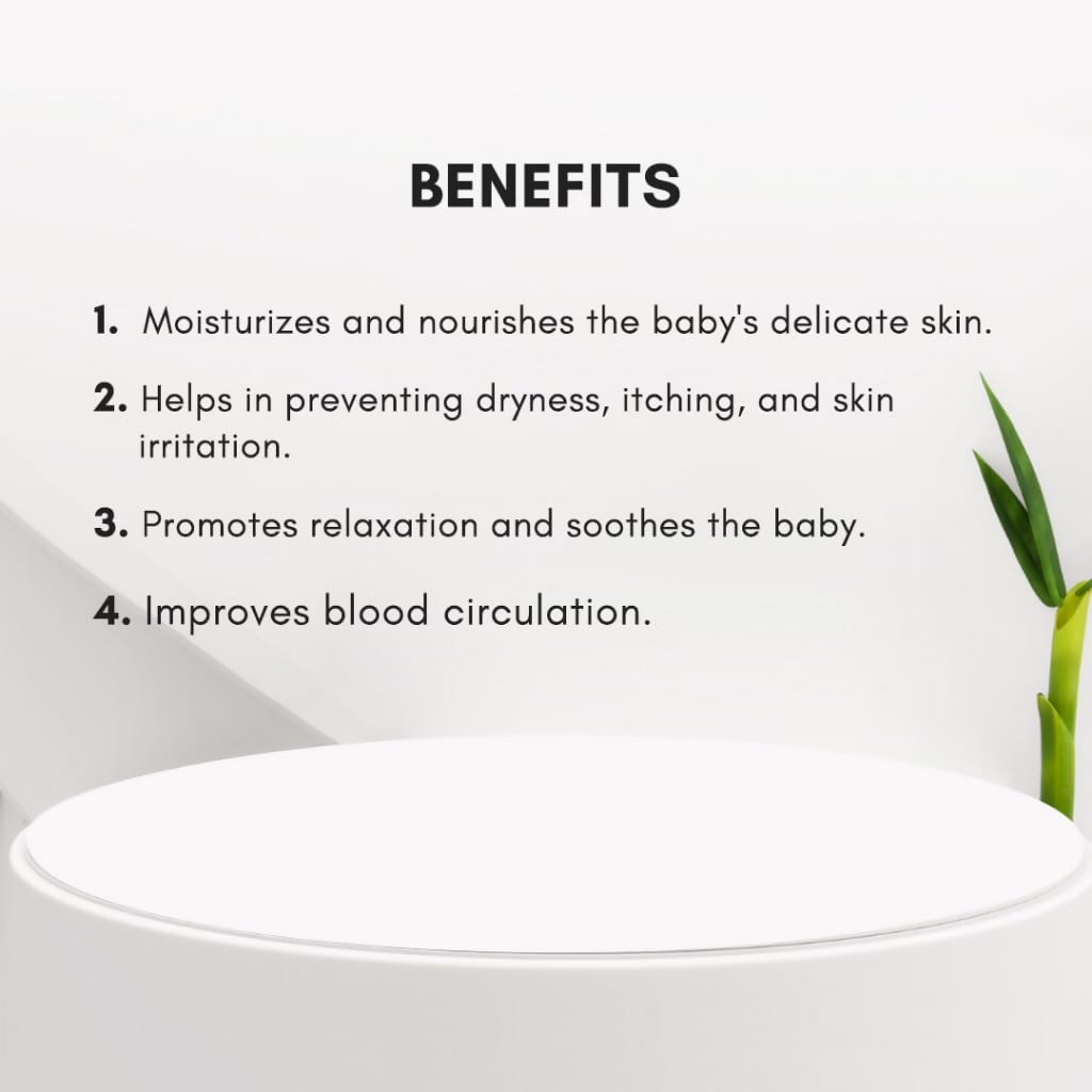 The Eco Mama Baby Massage Oil Infused With Desi Ghee, Mulethi Oil & Chamomile  Grab2Buy The Eco Mama Grab2Buy