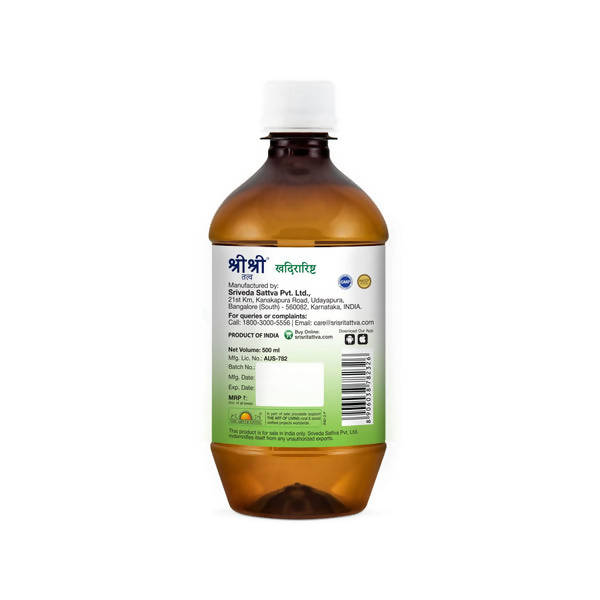 Sri Sri Tattva Khadirarishta Syrup 