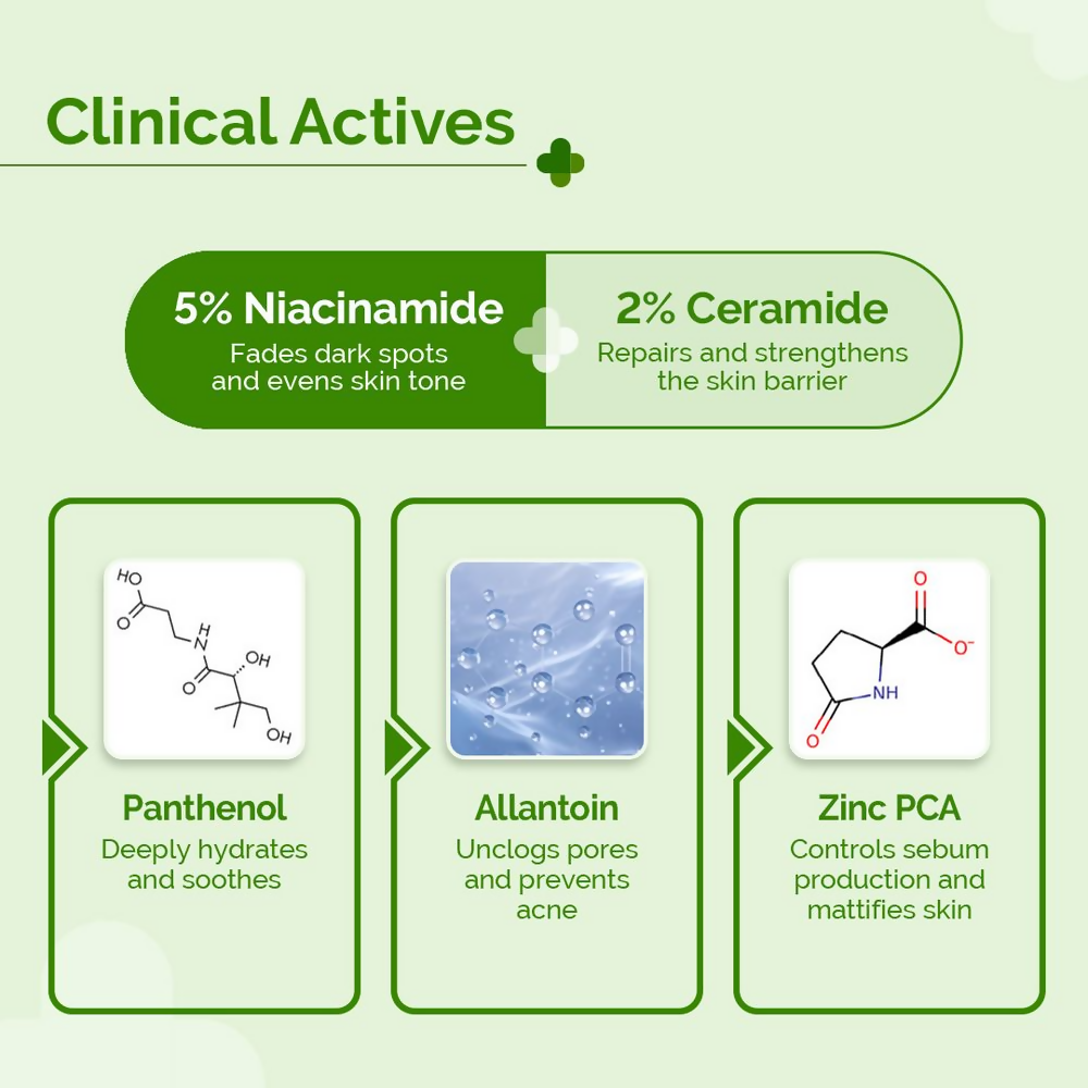 The Derma Co 5% Nia-Ceramide Mattifying Moisturizer  Grab2Buy The Derma Co Grab2Buy