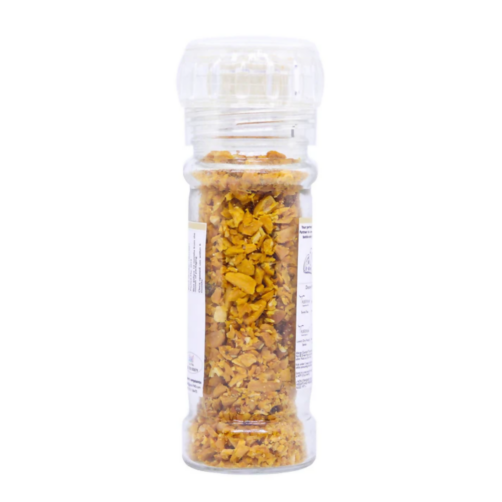 Tassyam Organics Roasted Garlic Pods Grinder Bottle