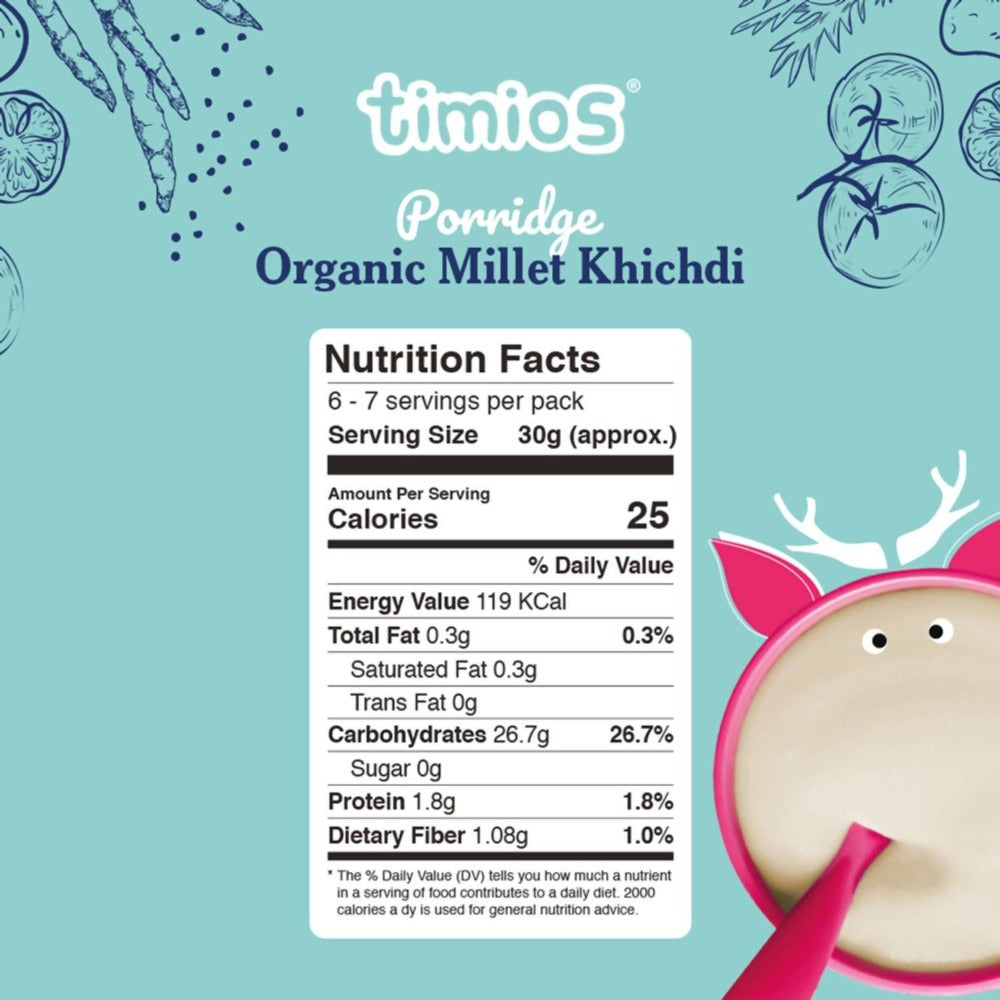 Timios Organic Millet Khichdi Porridge 