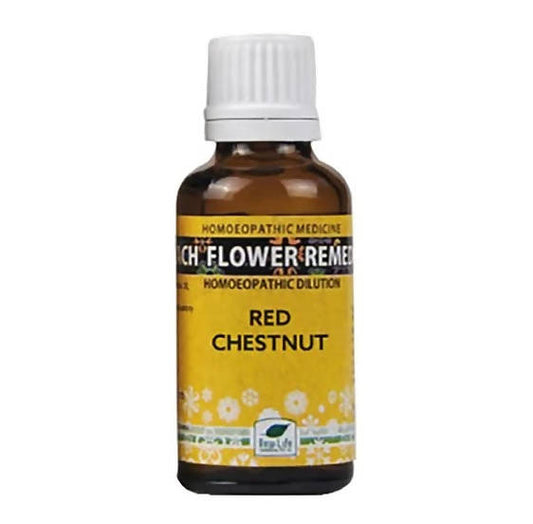 New Life Homeopathy Bach Flower Remedies Red Chestnut 30 Dilution