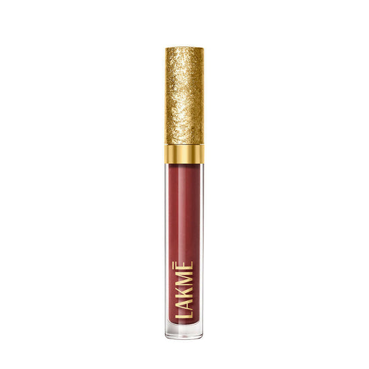 Lakme Be-jewel Shimmer Lip Liquid - Nude Sparkle