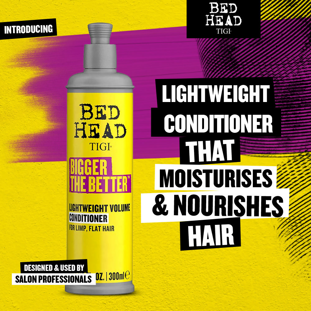 TIGI Bed Head Bigger The Better Lightweight Volume Hair Conditioner  Grab2Buy TIGI Grab2Buy