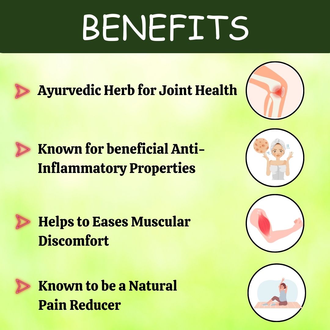Herbal Hills Nirgundi Joint Care Tablets - 60 Tablets 