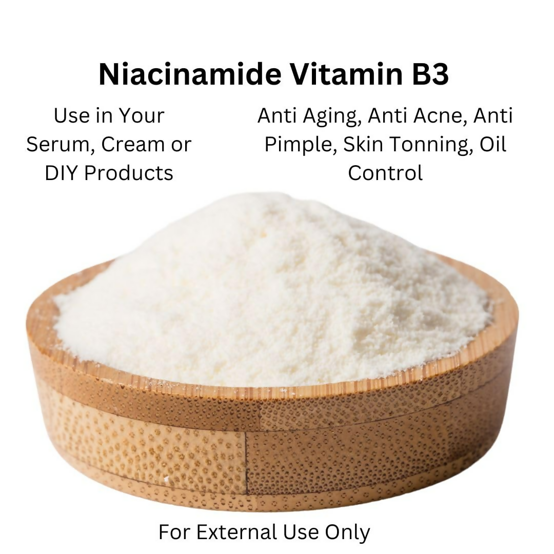 Urbaano Herbal Niacinamide Powder (Vitamin B3) For Making DIY Lotion, Cream, Serum & Skin Care  Grab2Buy Urbaano Herbal Grab2Buy