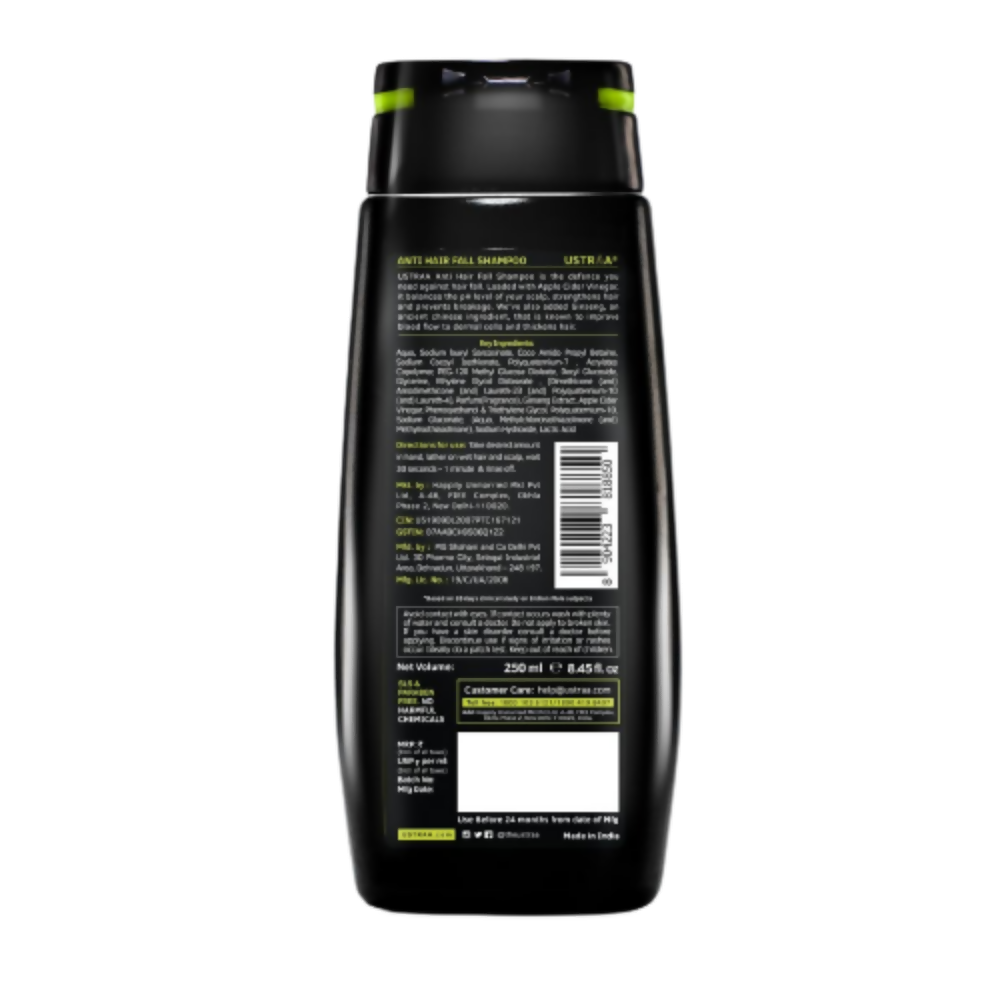 Ustraa Anti Hair Fall Shampoo  Grab2Buy Ustraa Grab2Buy