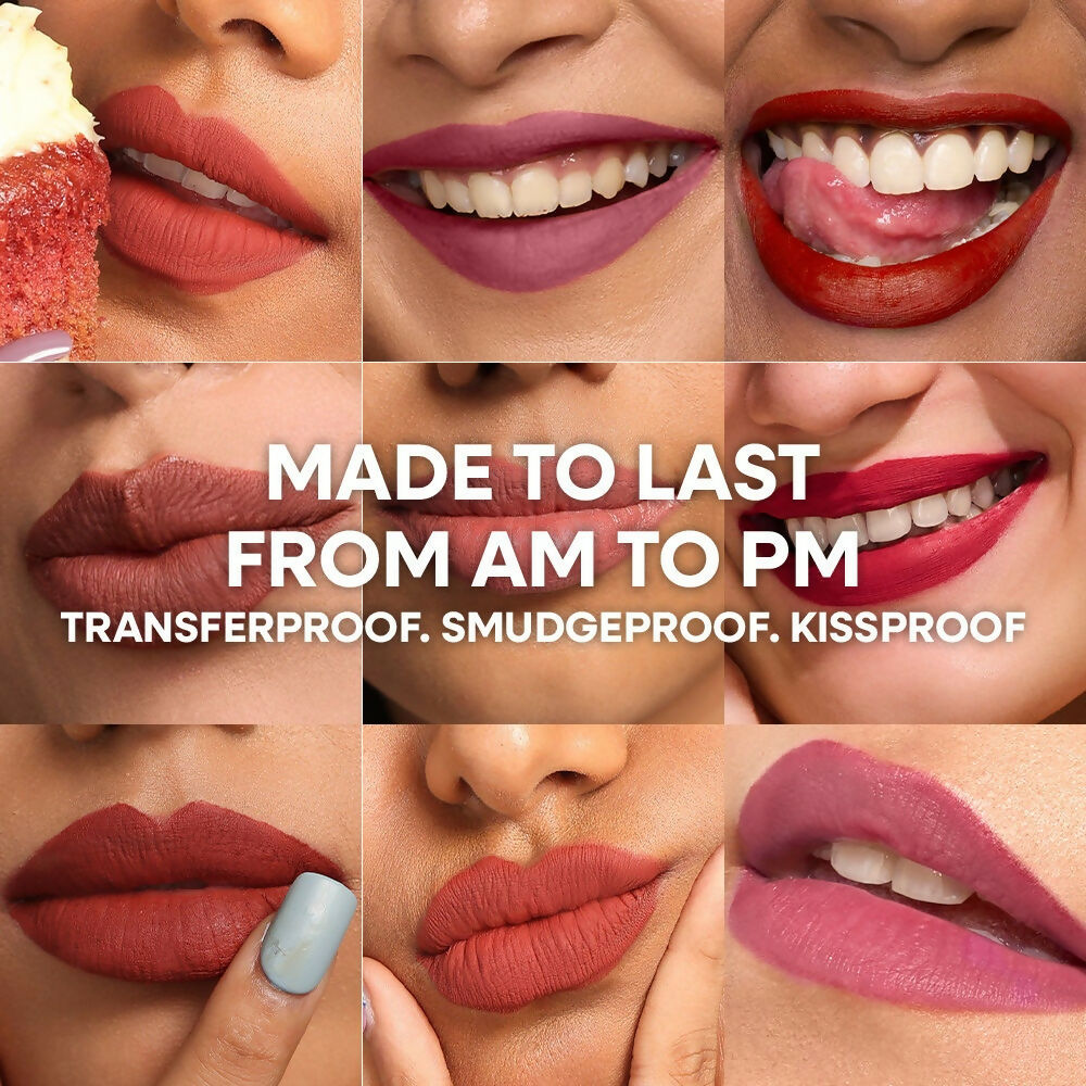 Nykaa Matte To Last ! Transferproof Liquid Lipstick - Kashi - 19