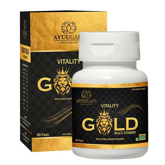 Ayuugain Vitality Gold Capsules For Men - Grab2buy