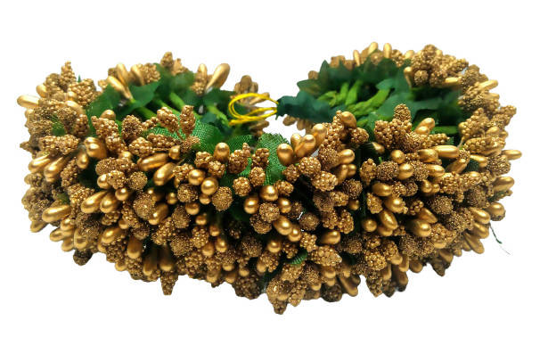 Gold Pollens Bridal Gajra - Grab2buy
