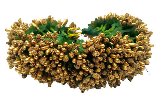 Gold Pollens Bridal Gajra - Grab2buy