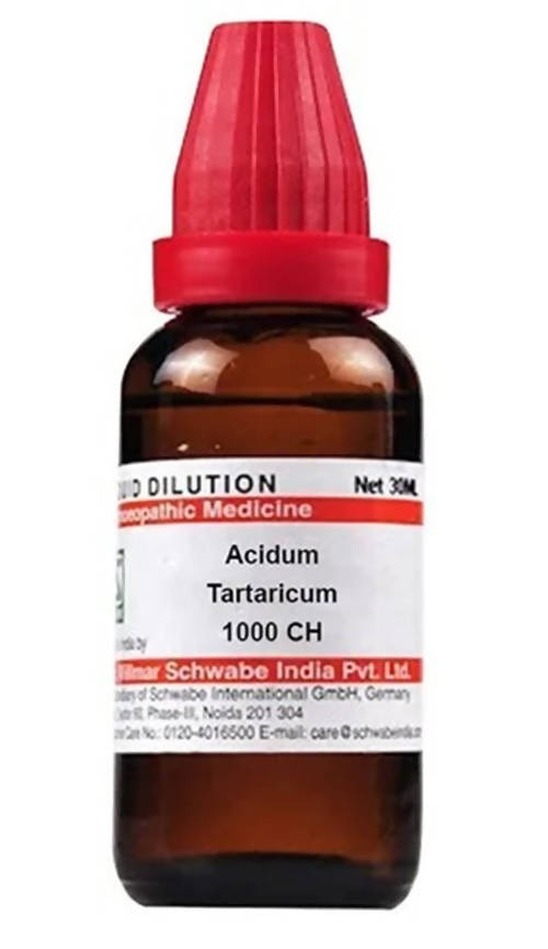 Dr. Willmar Schwabe India Acidum Tartaricum Dilution 