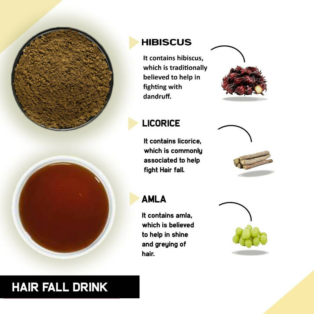 Just Vedic Hair Fall Drink Mix - Grab2buy
