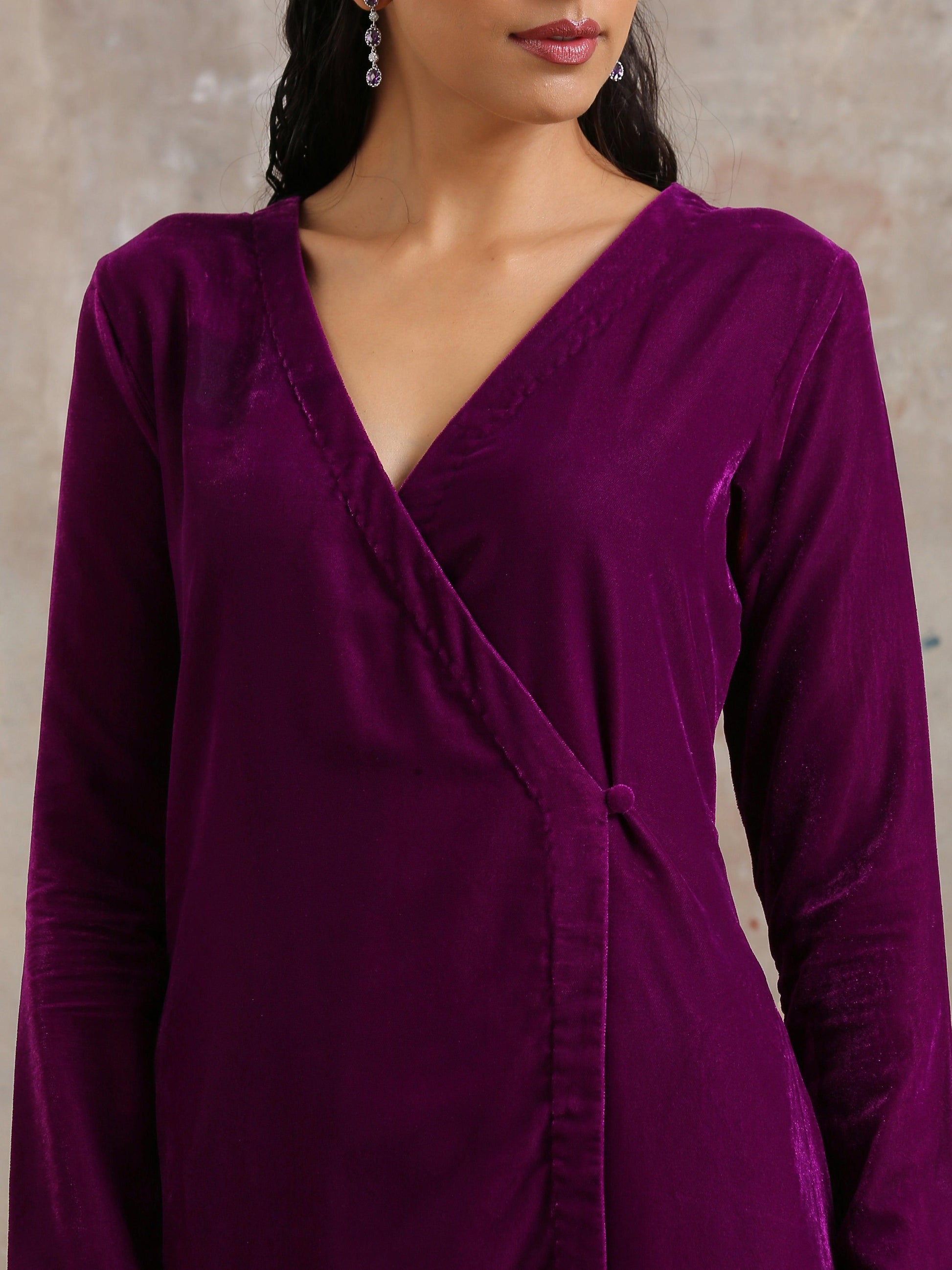 trueBrowns Wine Velvet Angrakha 
