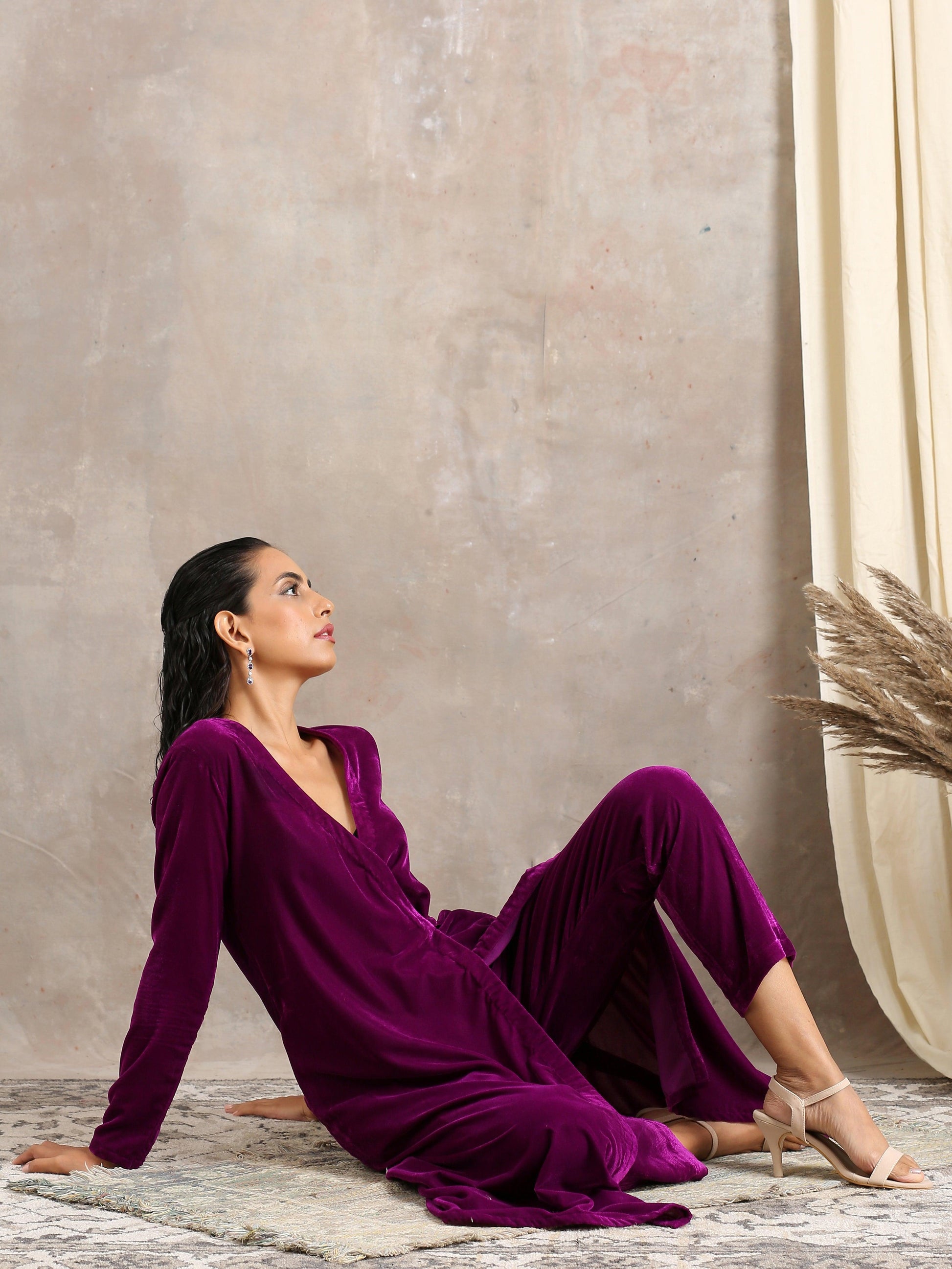 trueBrowns Wine Velvet Angrakha 