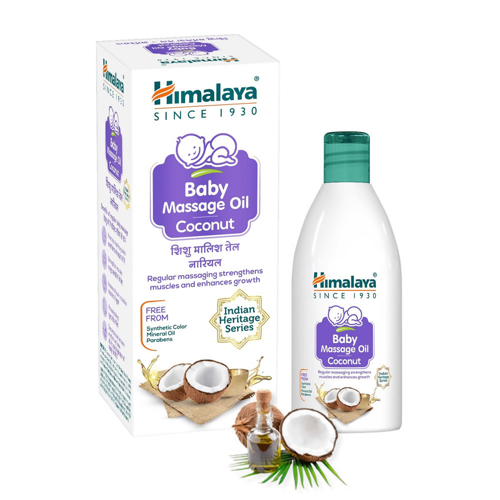 Himalaya Herbals Baby Massage Oil - Coconut - Grab2buy