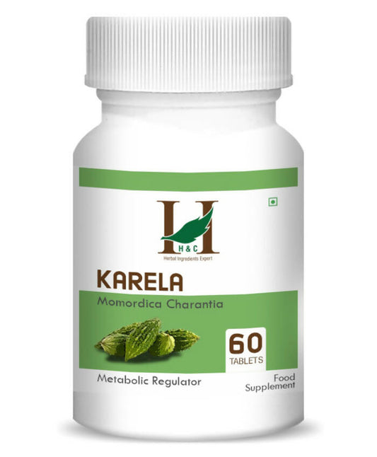 H&C Herbal Karela Tablets 
