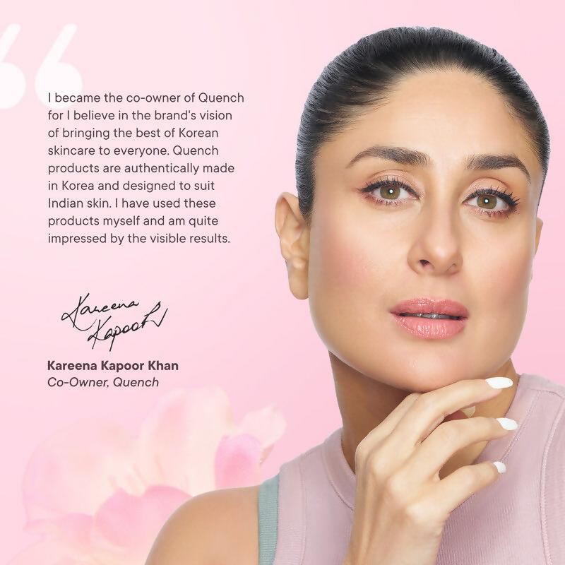 Quench Ultra Light Gel Moisturizer With 2% Niacinamide & Cherry Blossom For Intense Brightening 