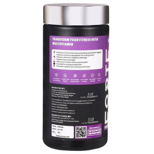 Reformulate Forte Fem Multivitamin I Boosts Energy & Mood I Supports Immunity Tablets 