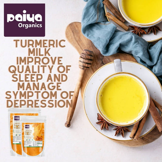 Paiya Organics Certified Organic Lakadong Turmeric Powder - Grab2buy