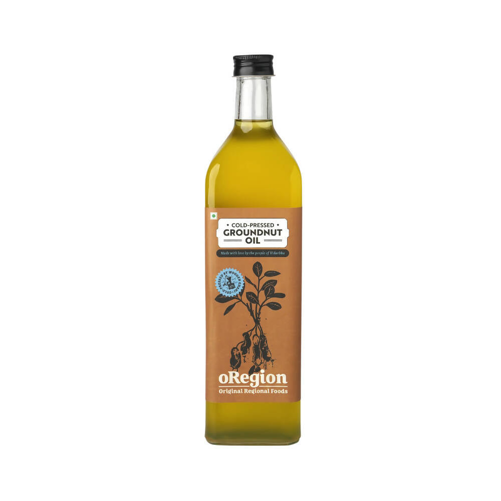 oRegion Cold Pressed Groundnut Oil 