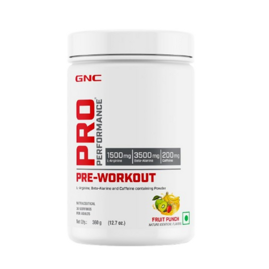 GNC Pro Performance Pre-Workout Fruit Punch 