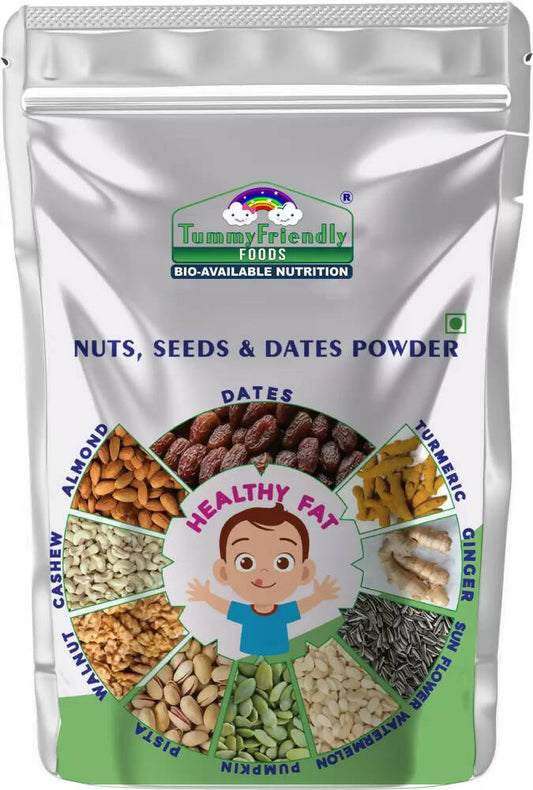 TummyFriendly Foods Premium Nuts, Seeds and Dates Powder  Grab2Buy TummyFriendly Foods Grab2Buy