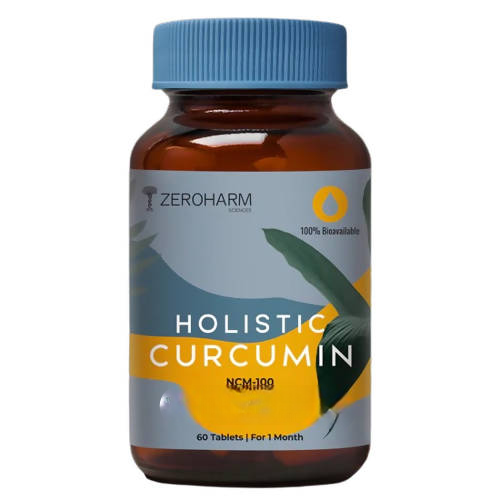 Zeroharm Holistic Curcumin with Piperine Tablets 