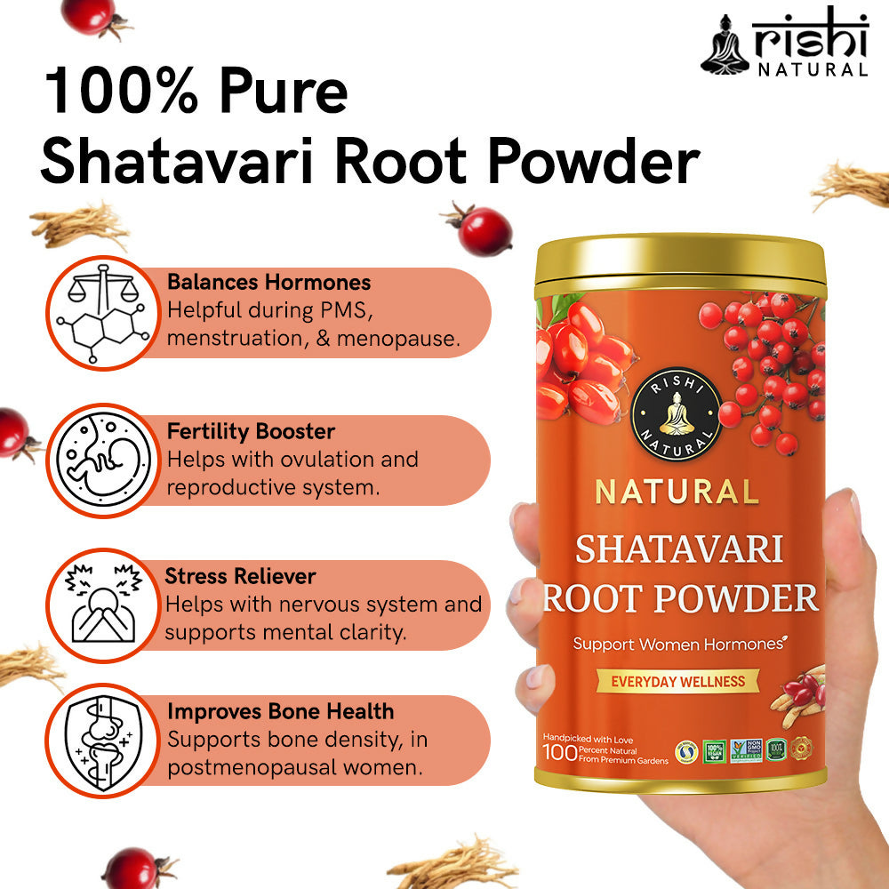 Rishi Natural Shatavari Root Powder 