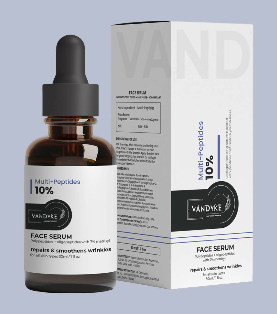 Vandyke Multi-Peptides 10% Face Serum  Grab2Buy Vandyke Grab2Buy