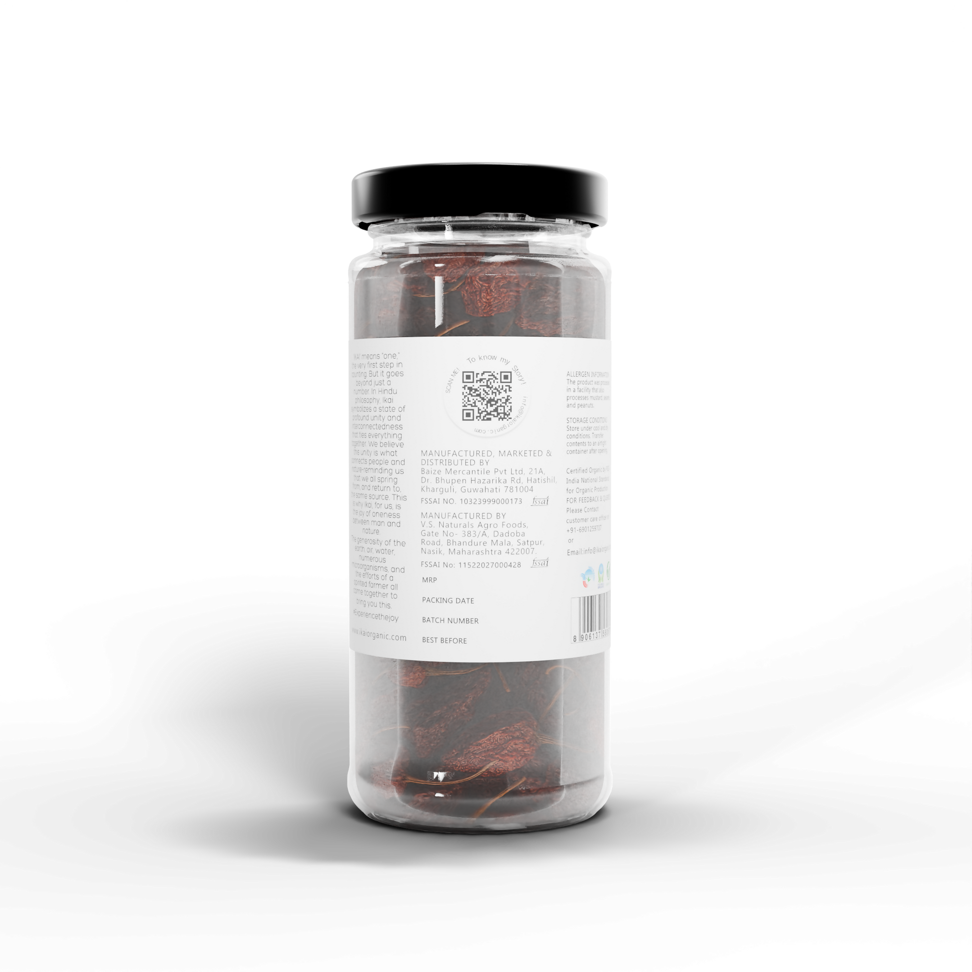 4 -Natural Bhut Jholokia - 25g