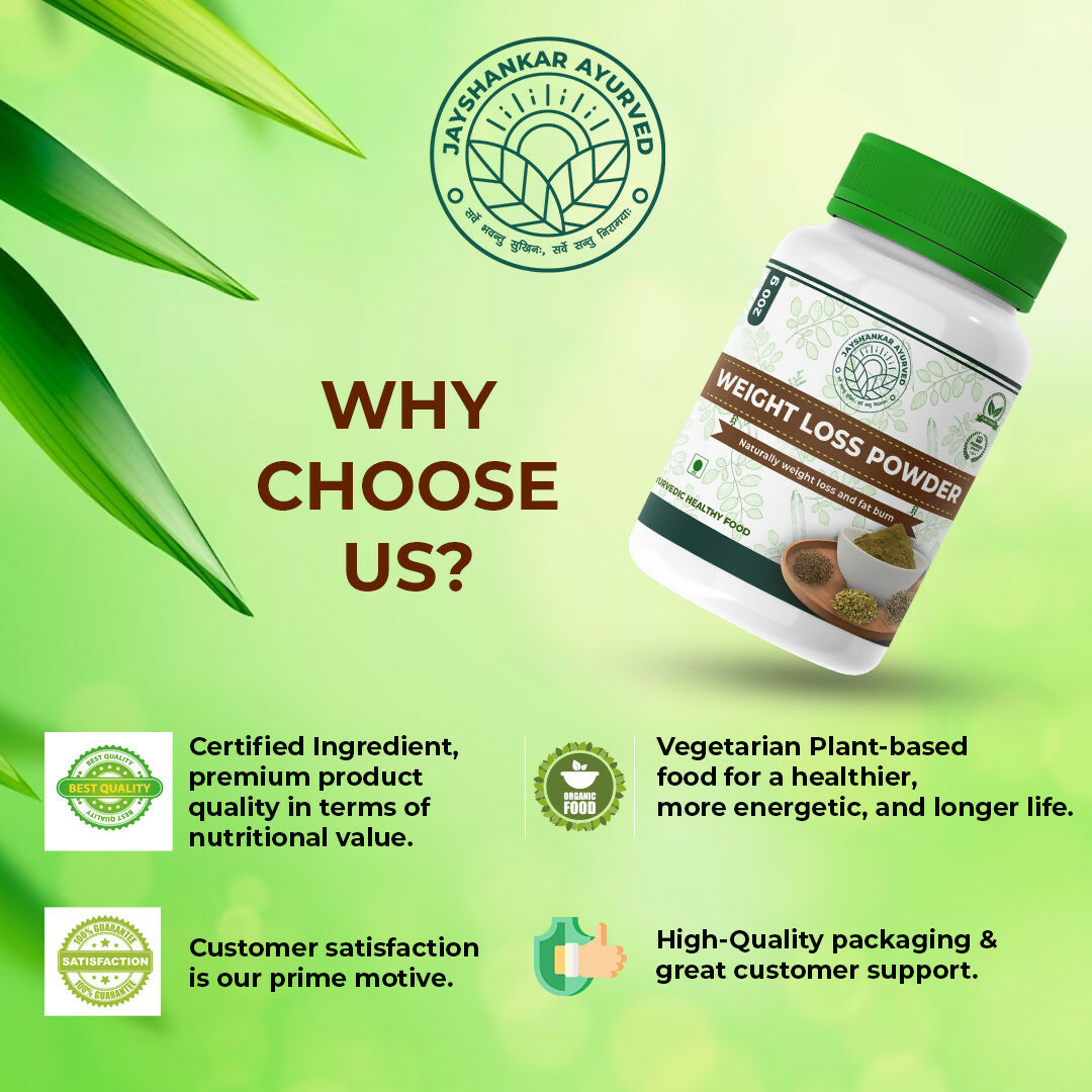Jayshankar Ayurved Weight Loss Powder 