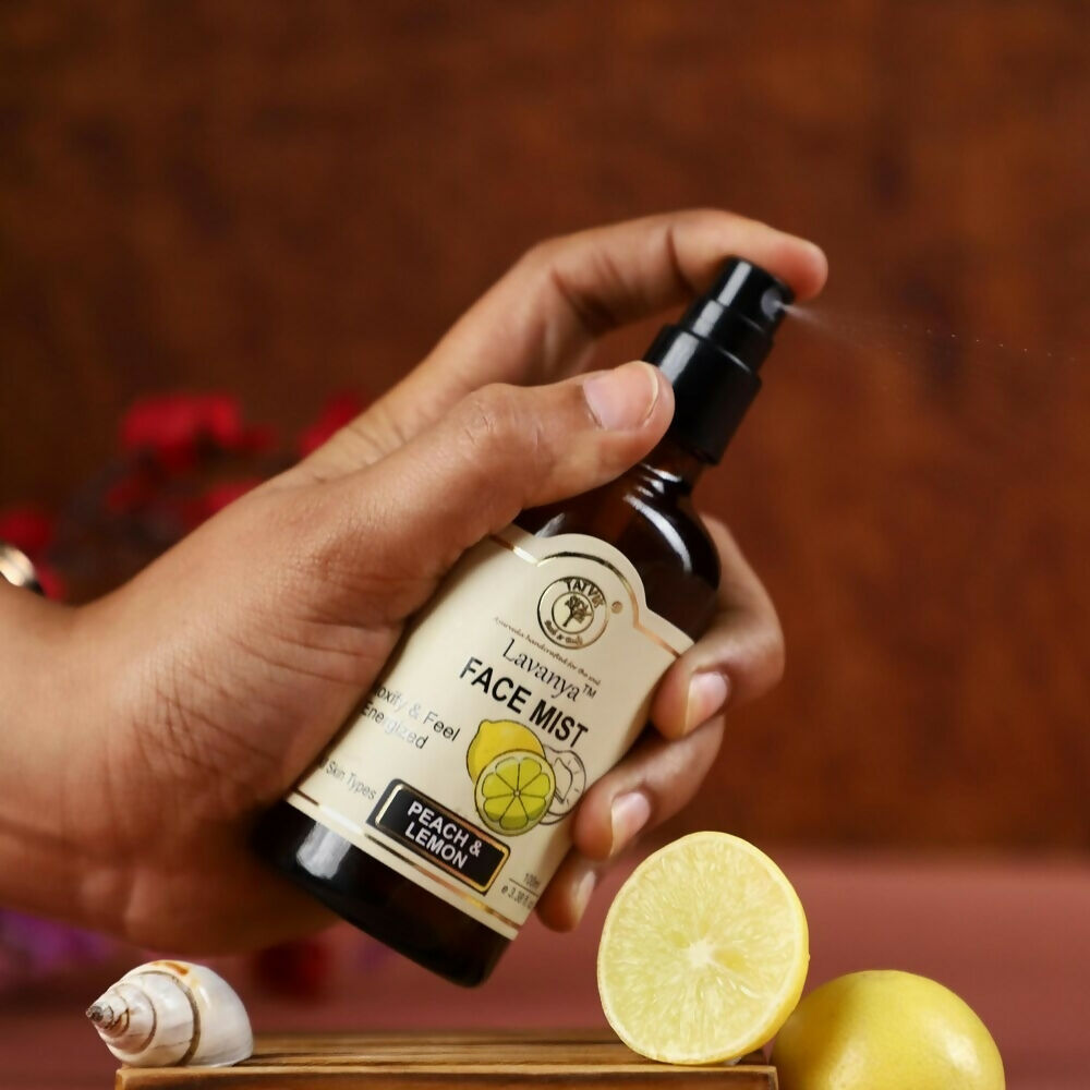 Tatvik Ayurveda Lavanya Face Mist (Peach & Lemon)  Grab2Buy Tatvik Ayurveda Grab2Buy