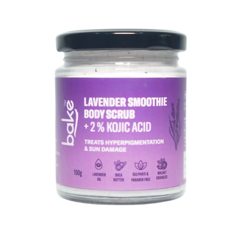 Bake 2% Kojic Acid Lavender Smoothie Body Scrub  Grab2Buy Bake Grab2Buy