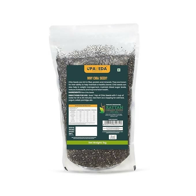 Upaveda Raw Chia Seeds 