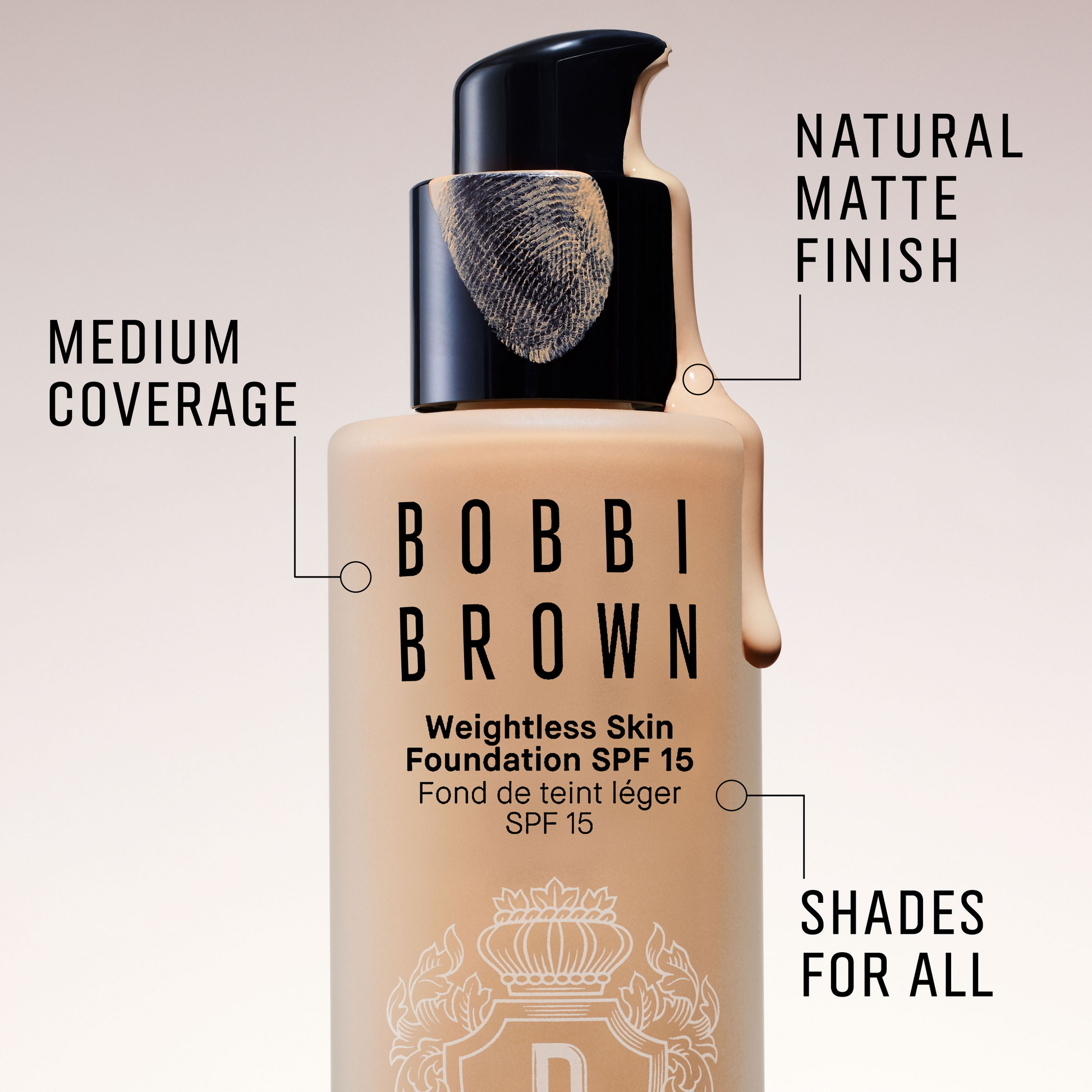 Bobbi Brown Mini Weightless Skin Natural Matte Finish Foundation SPF 15 - Warm Ivory 