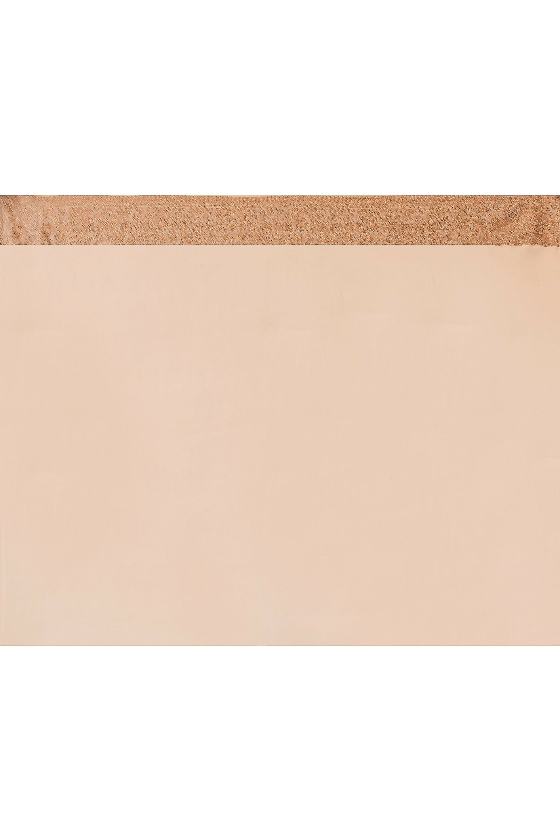 Joban Fashion Ivory Crepe Chiffon Pure Handloom Banarasi Silk Saree | Swadesiicart