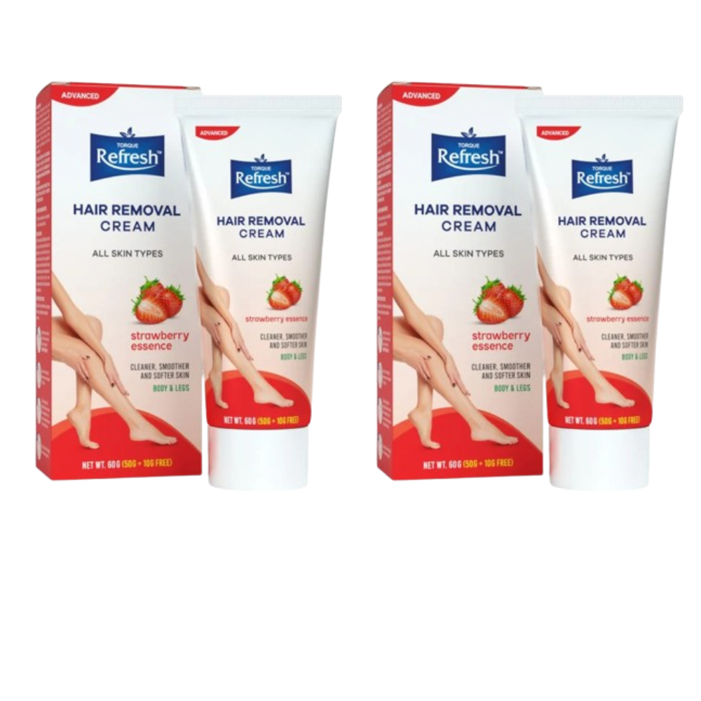 Torque's Refresh Hair Removal Cream With Strawberry 