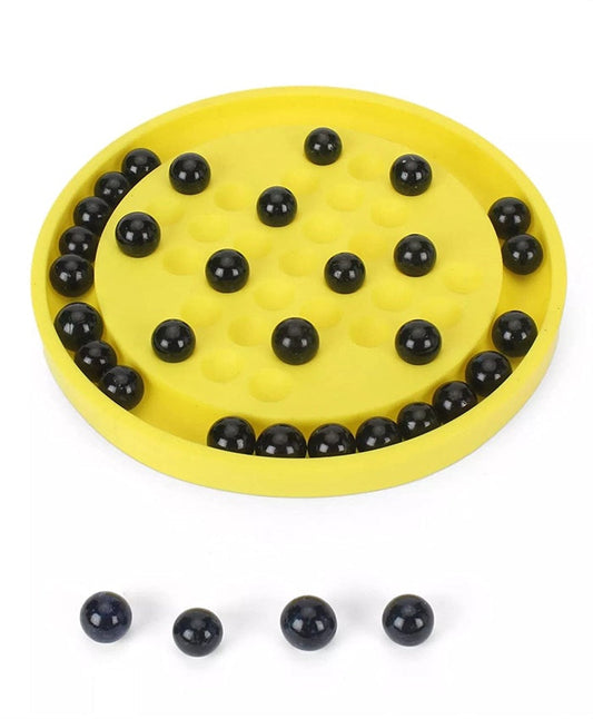 TOYZTREND Mind Challenging and Brain Development Brainvita Mini for Kids with 33 Glass Marbles  Grab2Buy Brandless Grab2Buy